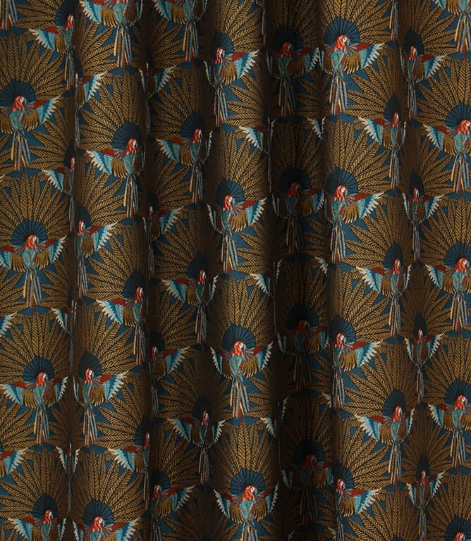 Parrot Paradise  Fabric / Peacock