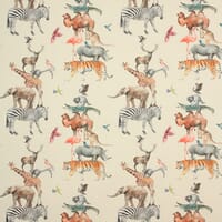 Prestigious Textiles Animal Kingdom Fabric / Rainbow
