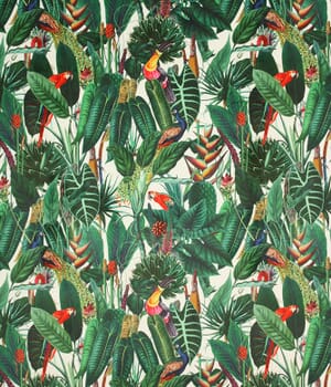 Jungle Velvet Fabric