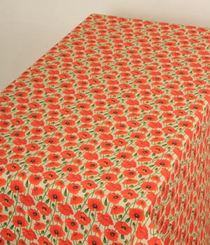 Poppy Tablecloth Fabric