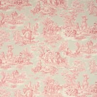 Esme Toile Fabric / Rouge Esme Toile Fabric / Rouge