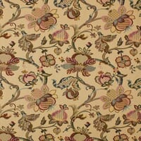 Ibiza Tapestry Fabric / Cranberry Ibiza Tapestry Fabric / Cranberry