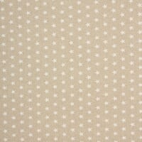Stars Fabric / White Stars Fabric / White