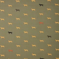 Sophie Allport Fab Labs Fabric / Olive Green Sophie Allport Fab Labs Fabric / Olive Green