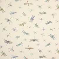 Dragonflies Fabric / Cream Dragonflies Fabric / Cream