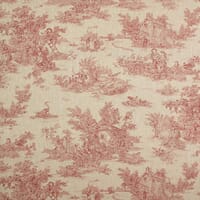 Blenheim Linen Fabric / Red Blenheim Linen Fabric / Red