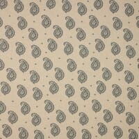 JF Paisley Fabric / Indigo JF Paisley Fabric / Indigo