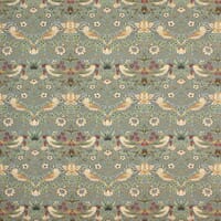 Strawberry Thief Fabric / Blue Strawberry Thief Fabric / Blue