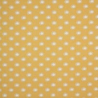 Daisy Spot Fabric / Ochre Daisy Spot Fabric / Ochre