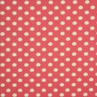 Daisy Spot Fabric / Raspberry Daisy Spot Fabric / Raspberry