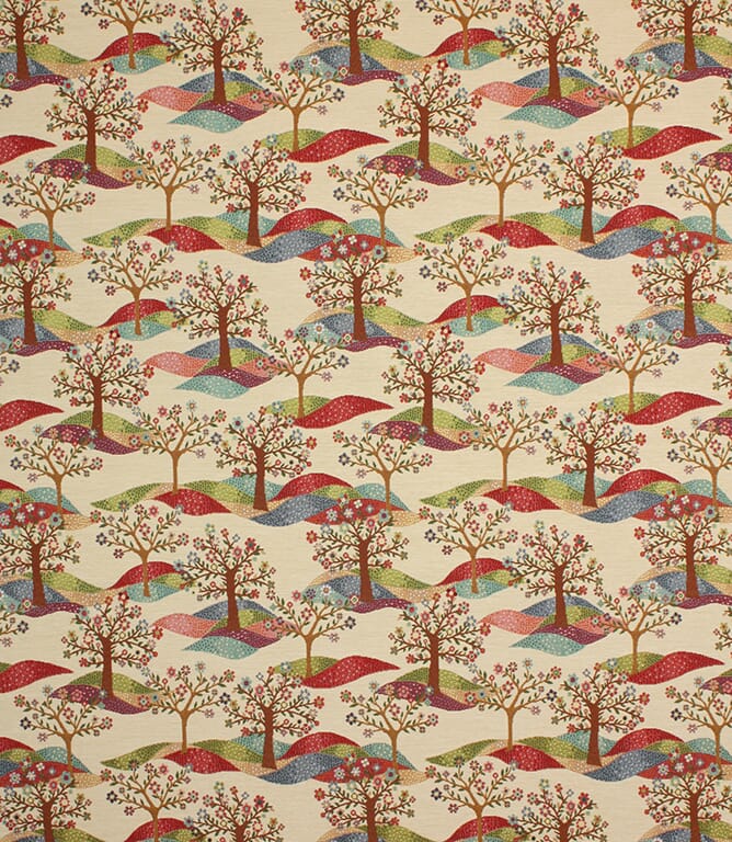 Tree Tapestry Fabric / Multi