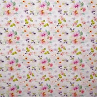 Meadow Fabric / White