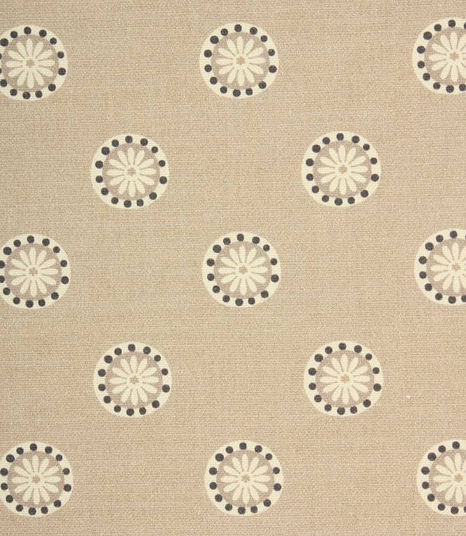 Daisy Spot / Natural Fabric Remnant
