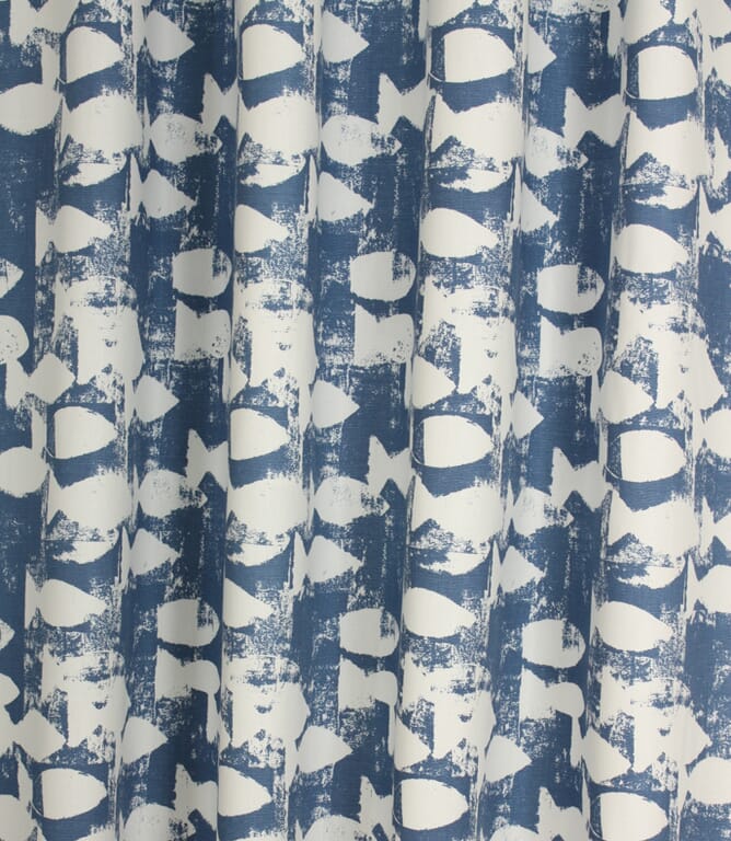Sardines Fabric / Indigo