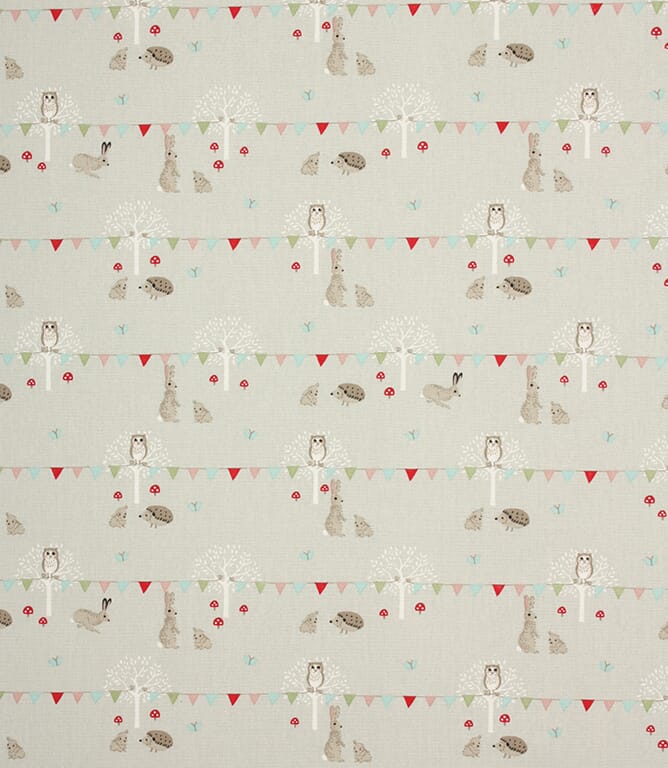 Sophie Allport Woodland Party Fabric / Multi