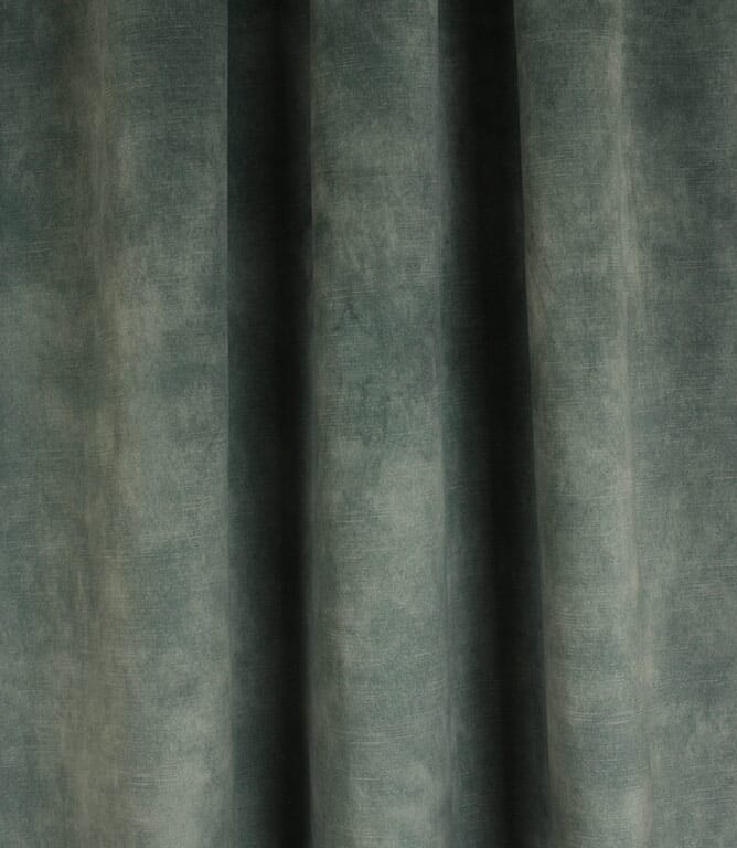 JF Vintage Velvet Fabric / Aqua