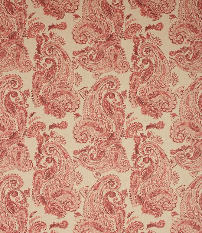 Ava Fabric / Soft Red