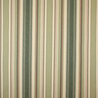 Falmouth Stripe Fabric / Vert