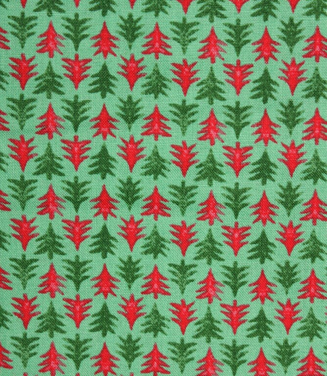Liberty Festive Fir Fabric / Green