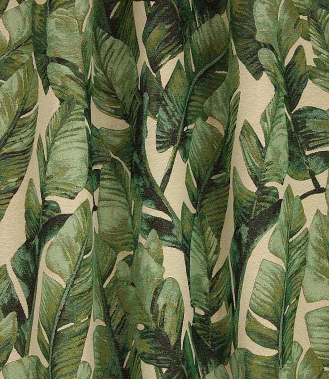 Palm Tapestry Fabric / Green