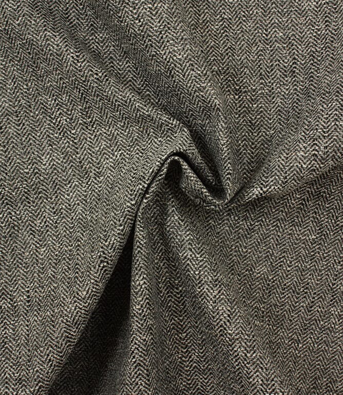 Herringbone FR Fabric / Grey