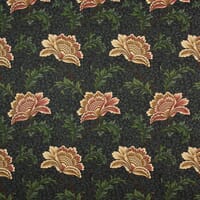 Winter Garden Fabric / Ebony