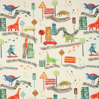 Dino City Fabric / Jungle
