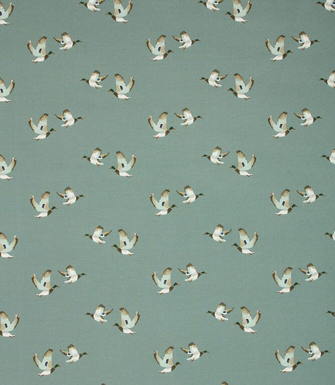 Sophie Allport Ducks Fabric / Grey