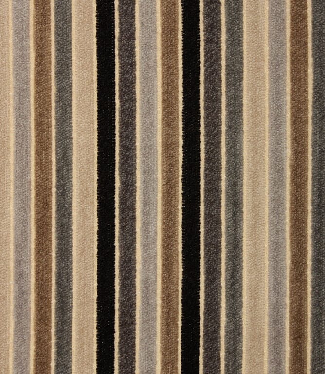 Chenille Stripe FR Fabric / Natural