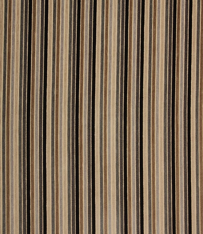 Chenille Stripe FR Fabric / Natural