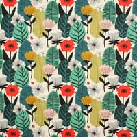 Blooma Fabric / Poppy