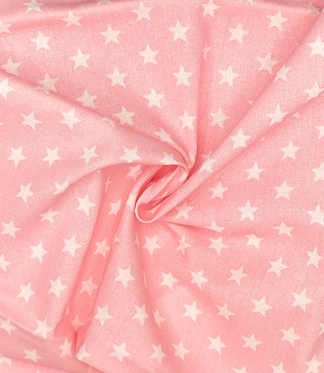 Small Star  Fabric / Candy Pink