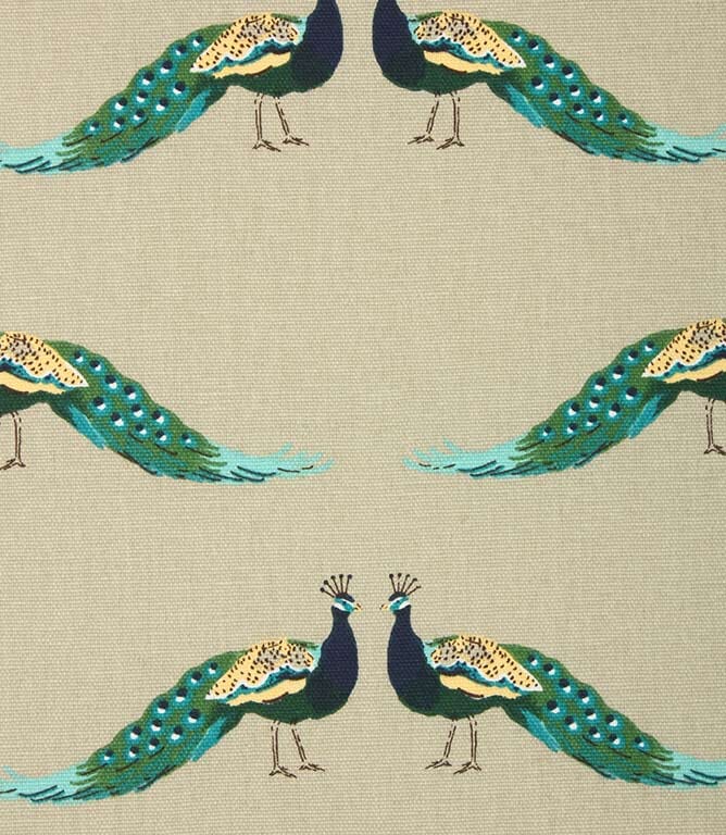 Sophie Allport Peacocks Fabric / Peacock