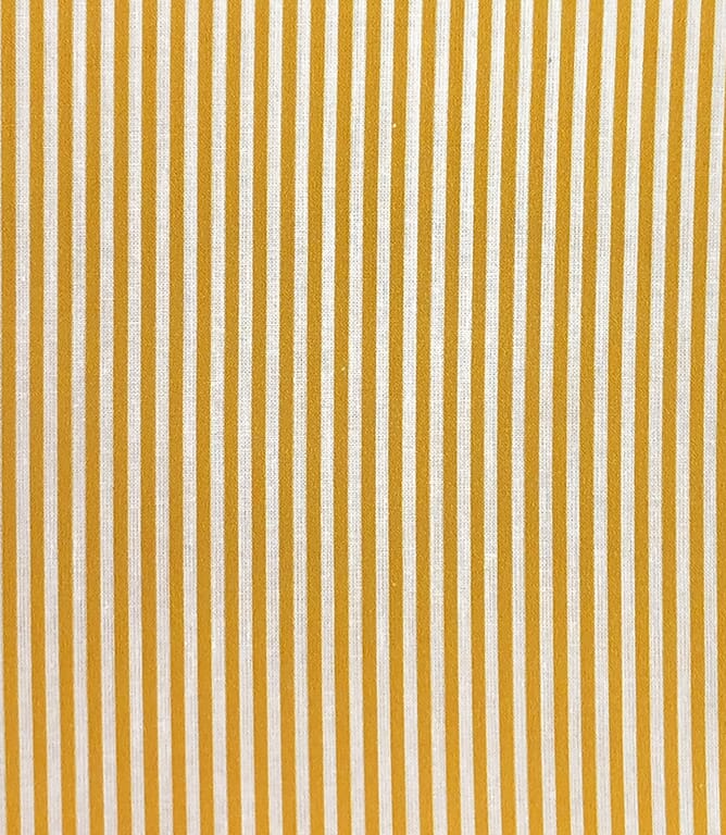 Candy Stripe Fabric / Mustard Gold