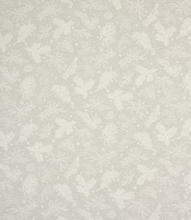 Glam Holly Spruce Acrylic Fabric / Grey