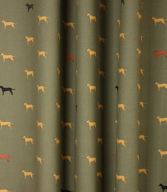 Sophie Allport Fab Labs Fabric / Olive Green