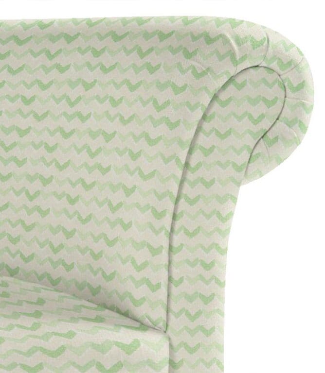 Linwood Fabrics Lara Fabric / Apple Green