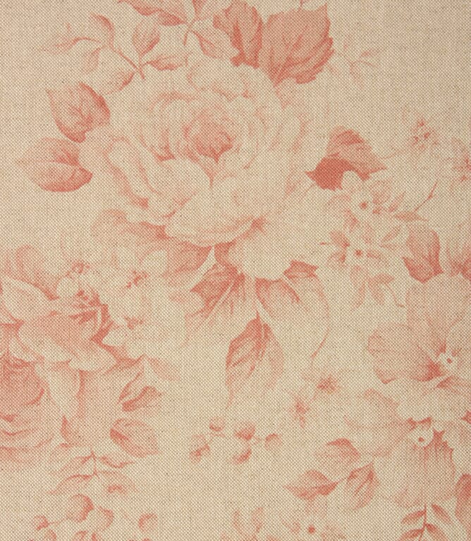 Grande Floral Fabric / Red