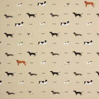 Sophie Allport Woof Fabric / Beige Sophie Allport Woof Fabric / Beige