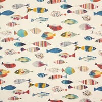 Gone Fishing Fabric / Vintage Gone Fishing Fabric / Vintage