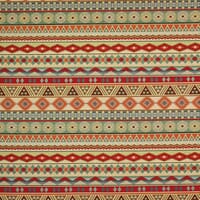 Aztec Stripe Fabric / Multi Aztec Stripe Fabric / Multi