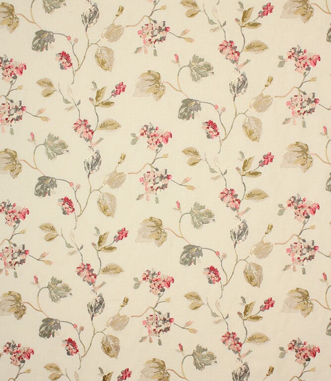 Cranborne Fabric / China Pink | Just Fabrics