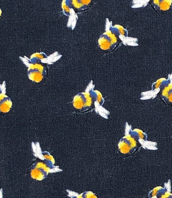 Bumblebee Fabric / Navy