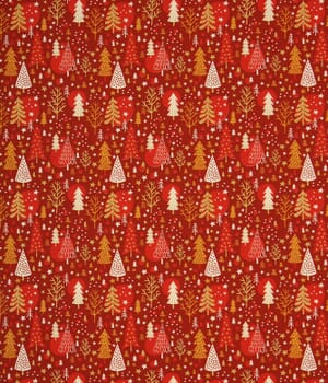 Christmas Forest Fabric