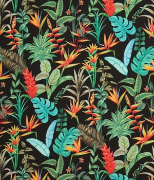 Heliconia Outdoor Fabric