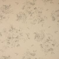Grande Floral Fabric / Grey Grande Floral Fabric / Grey