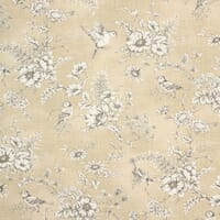 Finch Toile Fabric / Barley Finch Toile Fabric / Barley