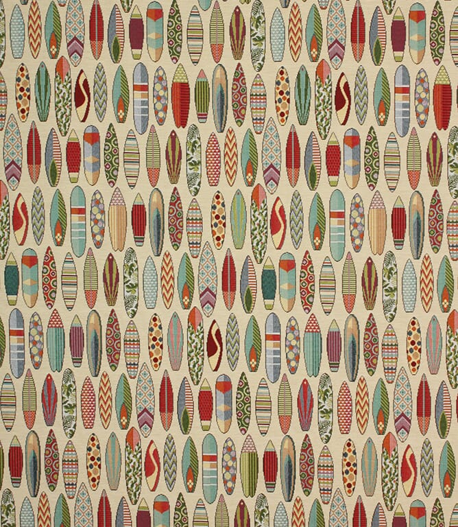 Surf Tapestry  Fabric / Multi