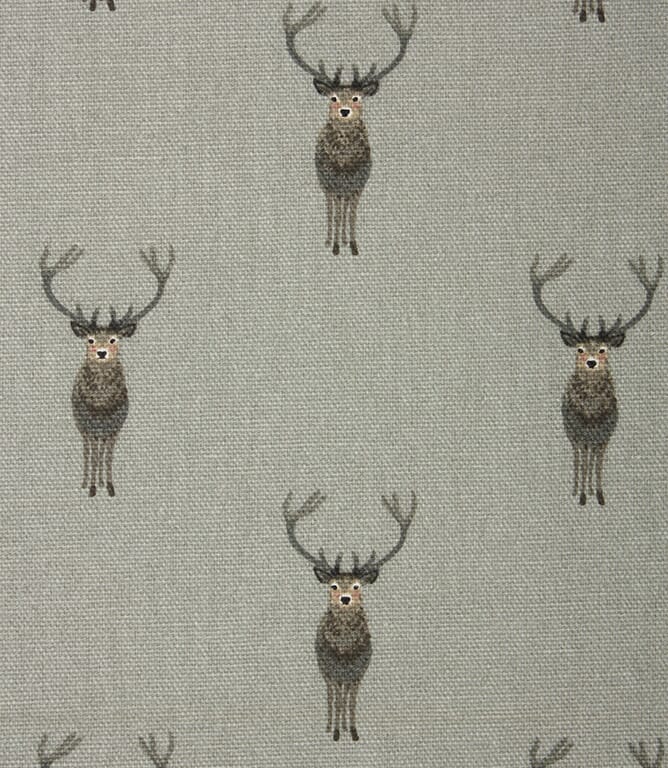 Sophie Allport Highland Stag Fabric / Grey