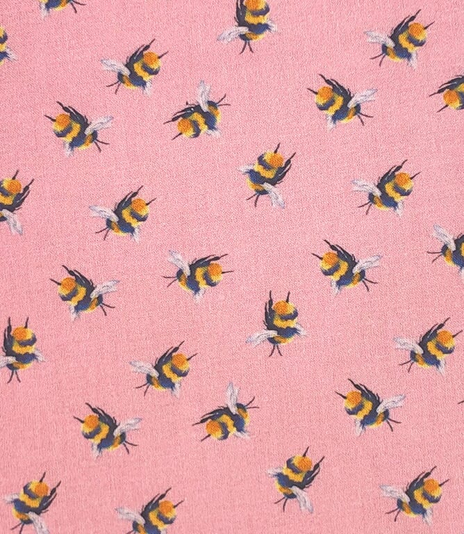 Bumblebee Fabric / Candy Pink